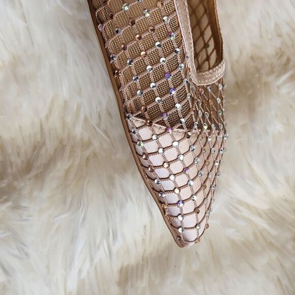 Jewel badgley Mischka mesh jeweled floria evening shoes - Picture 12 of 13